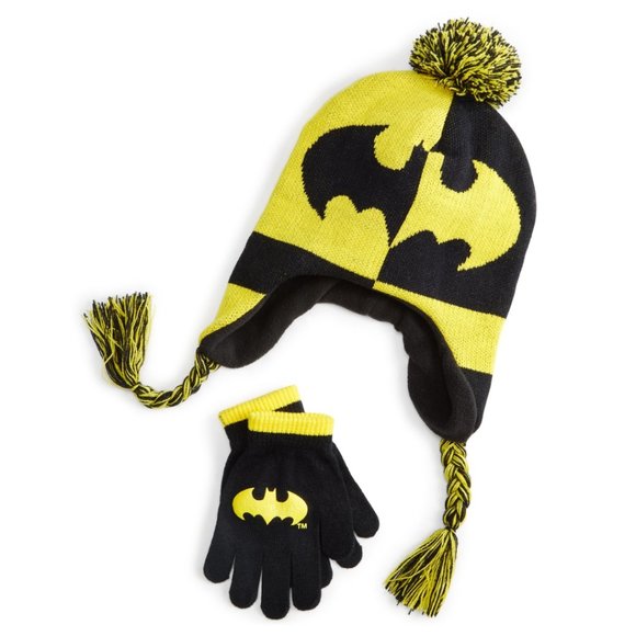 Other - Berkshire Little Boys Batman Hat & Gloves Set One Size